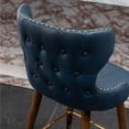 thumbnail image 6 of Roundhill Furniture Nevis Bar Stool, Blue, Set of 2, 6 of 11
