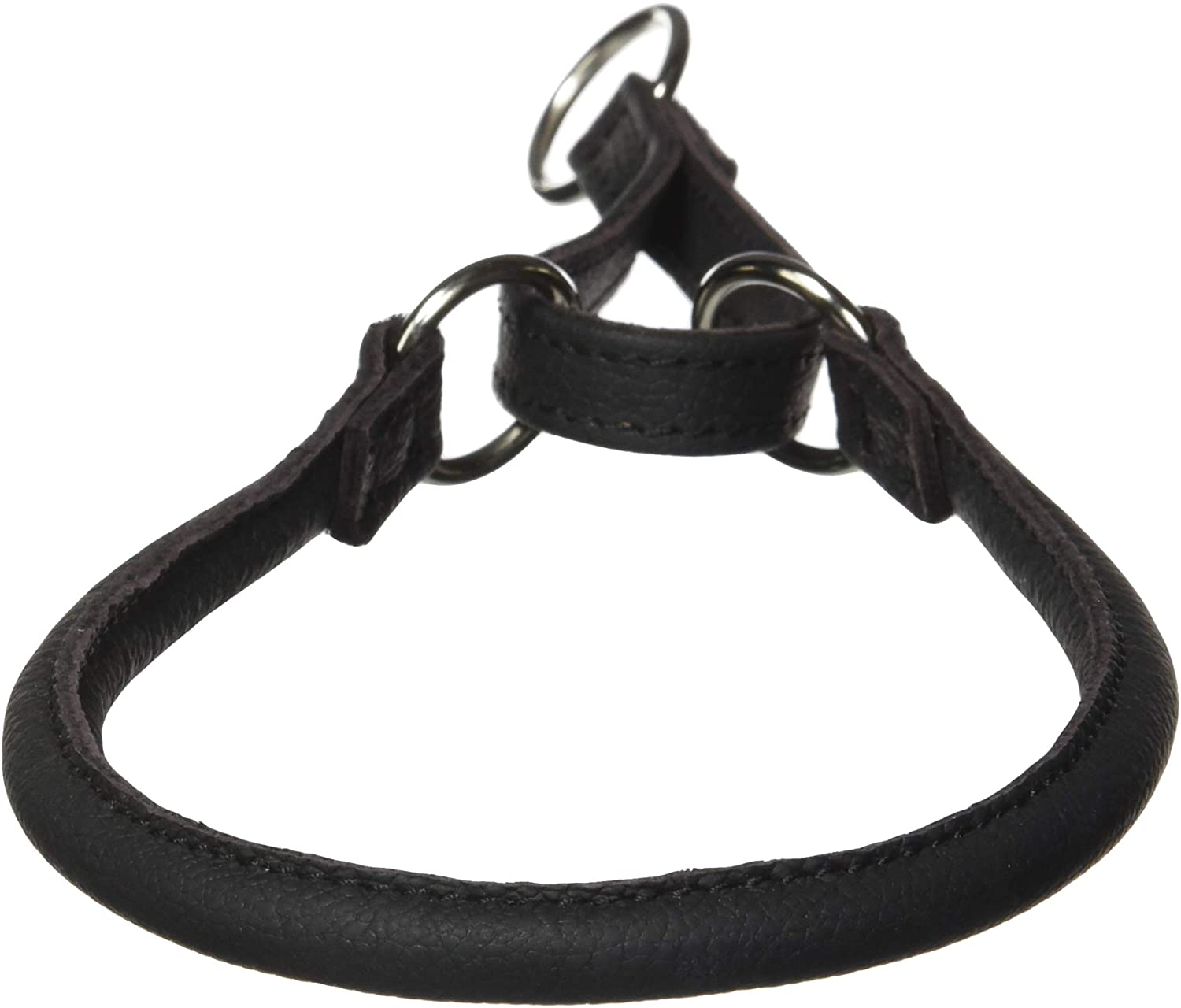 2 inch leather martingale collar