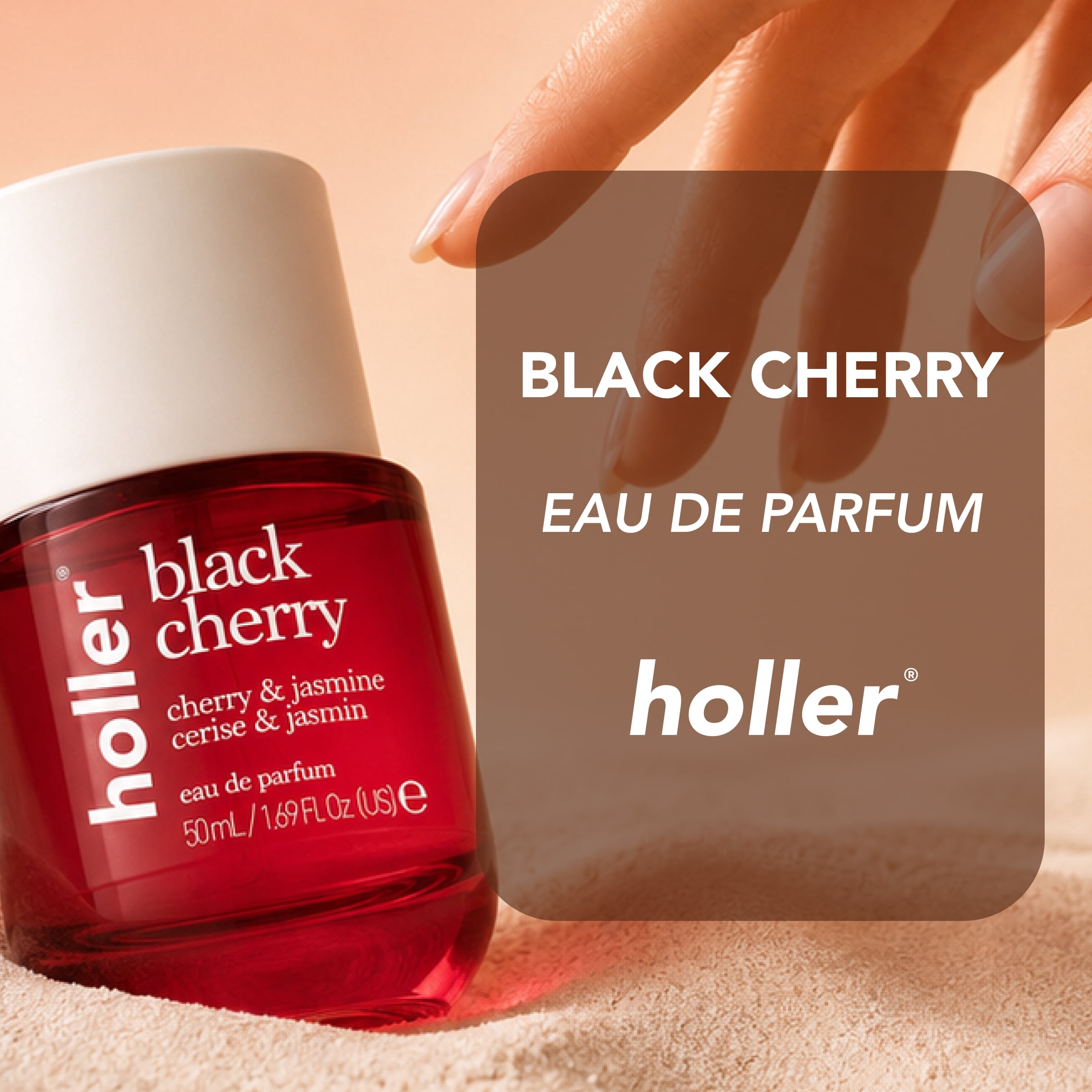 Holler Black Cherry Cherry & Jasmine Eau De Parfum, 1.7 fl oz