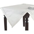 thumbnail image 5 of Saro Lifestyle Embroidered and Hemstitched Tablecloth, 5 of 5