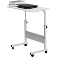 thumbnail image 3 of BoldGear Adjustable Height Standing Desk, Laptop Stand On Wheels - Mobile, Small Overbed Bedside Cart For Working or Gaming - Portable, 3 of 6