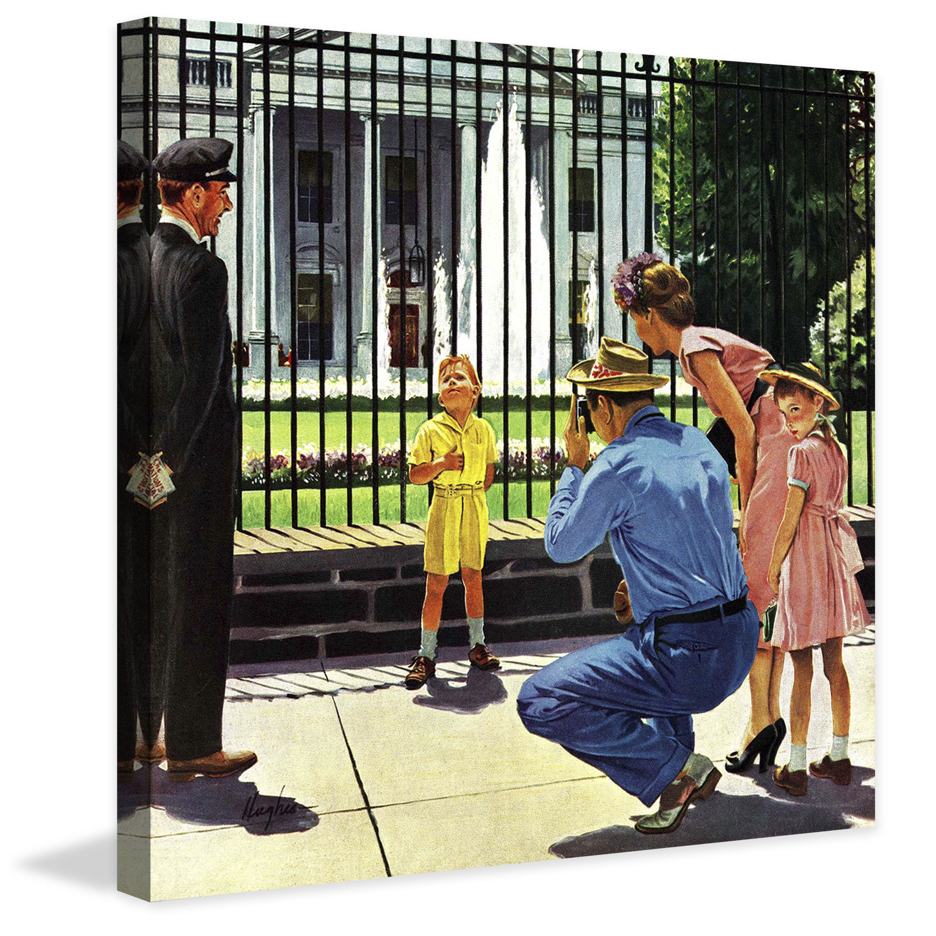 Marmont Hill "Future President" by George Hughes Painting Print on Canvas