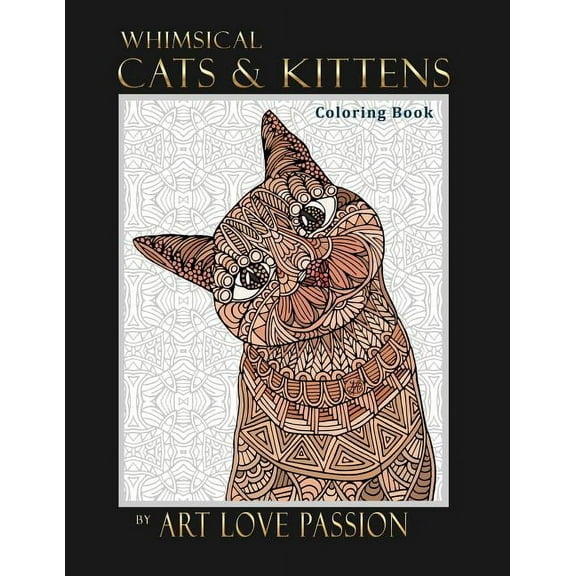 Whimsical Cats & Kittens (Paperback)