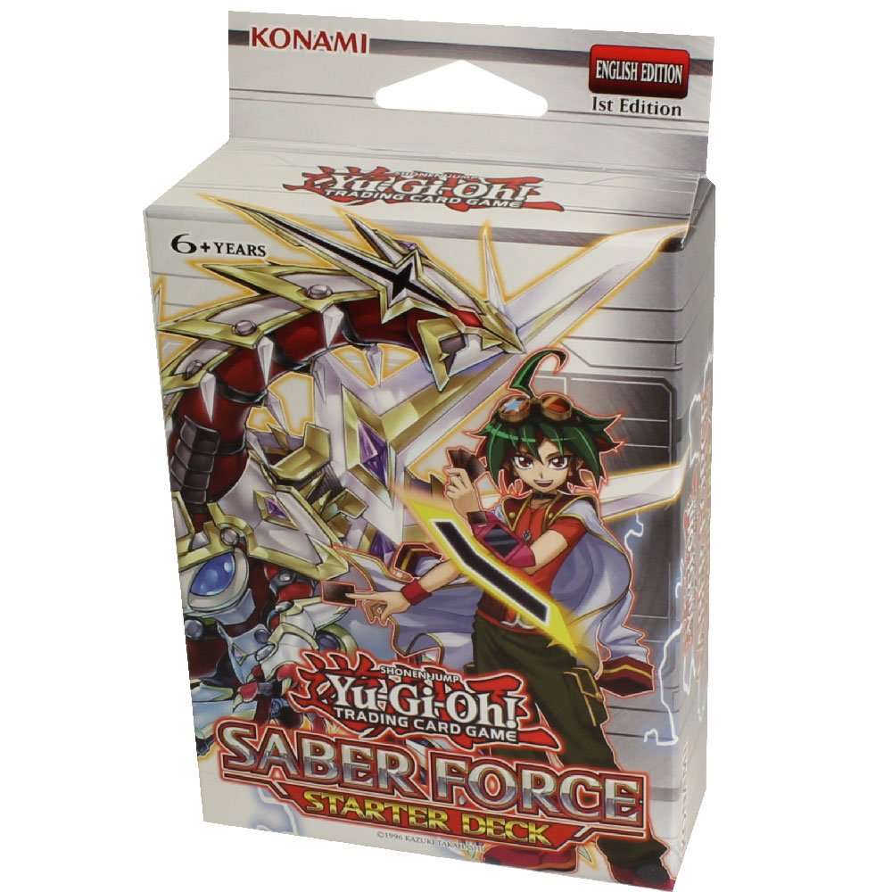 YuGiOh Cards Starter Deck SABER FORCE