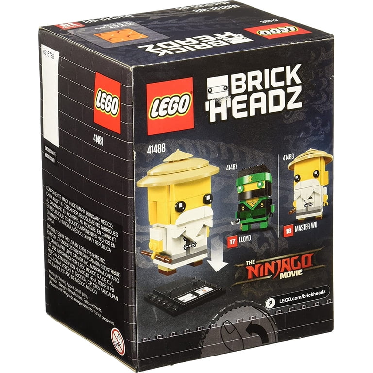 Lego 41488 BrickHeadz Ninjago Master Wu The LEGO Batman Movie 89