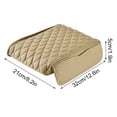thumbnail image 3 of Funda para reposabrazos de coche, cojín interior de espuma suave, funda acolchada para reposabrazos de coche, almohadilla para consola central, funda impermeable para coderas, cojín para reposabrazos, 3 of 4