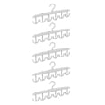 thumbnail image 4 of 5 perchas giratorias con 12 ganchos para ropa, para guardar toallas y sujetadores en el armario. Gris, 4 of 7