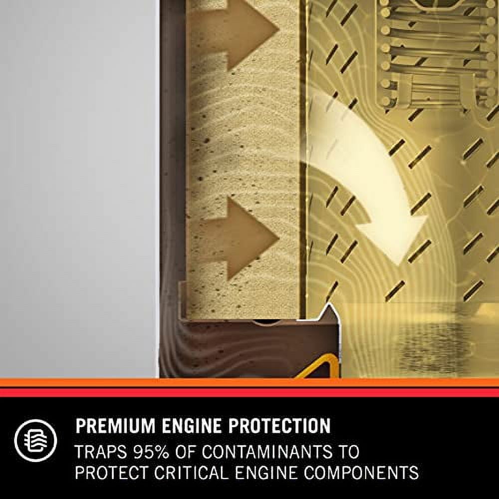 K&N Performance Oil Filter: 20,000 Mile Premium Engine Protection, Higher Oil Flow Rates, Compatible with All Oils, Optimized for Synthetic Oils, HP-6001