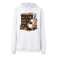 thumbnail image 6 of Kaprioy Halloween Sweatshirt for Women Ghosts Reading Books Graphic Long Sleeve Sweater Cute Spooky Bookish Hoodies White, XL, 6 of 6
