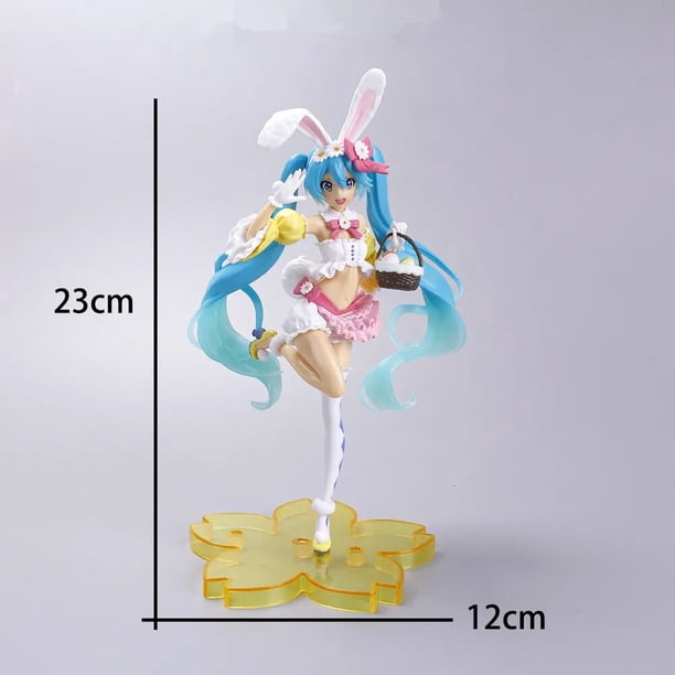Figura de Hatsune Miku de Anime de más de 40 estilos, cantante Virtual Miku, muñeca postural de pie y sentado, figura de acción de PVC, juguete de modelos coleccionables