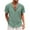 Green, variant on Mens Casual Button Down Shirts Solid Color Fashion Trendy Drape Lace Summer Short Sleeve Mens Dress Shirts Outwear