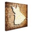 thumbnail image 3 of Trademark Fine Art "Yellow on White" Canvas Art by Roderick Stevens, 3 of 4