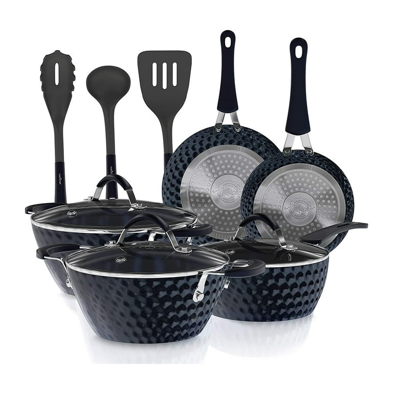 11pcs Pots and Pans Set, Induction Kitchen Cookware Sets Non Stick wit –  AJK DEAL