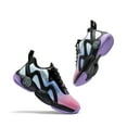 thumbnail image 4 of Dream Pairs Kids Boys Girls Basketball Shoes Low-top Sports Shoes Kids Fashion Sneakers SDBS221K PINK/PURPLE/BLUE Size 6, 4 of 6