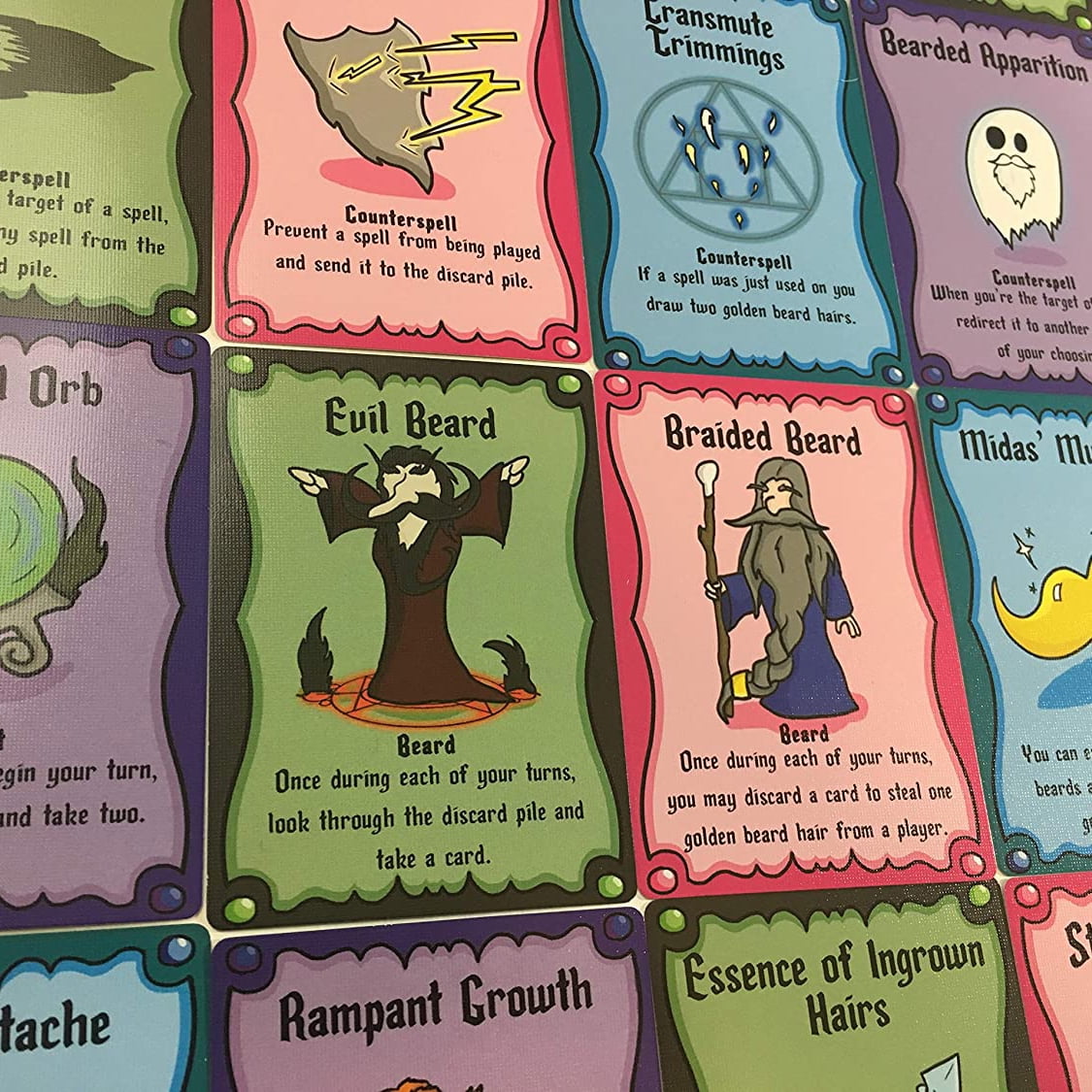 Beard Wizards Card Game | A Spell-Slinging Battle for 2-5 Players