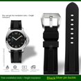 thumbnail image 3 of Correa de reloj de silicona para hombre PAM111 386 441/1312 series correas de pulsera 22 mm 24 mm 26 mm Pulsera deportiva resistente al agua, 3 of 5