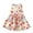 Red, variant on Coerni Kids Girls Floral Dress Cartoon Print Sundress Sleeveless A Line Dresses Crewneck Tank Dress Cute Summer Midi Dresses