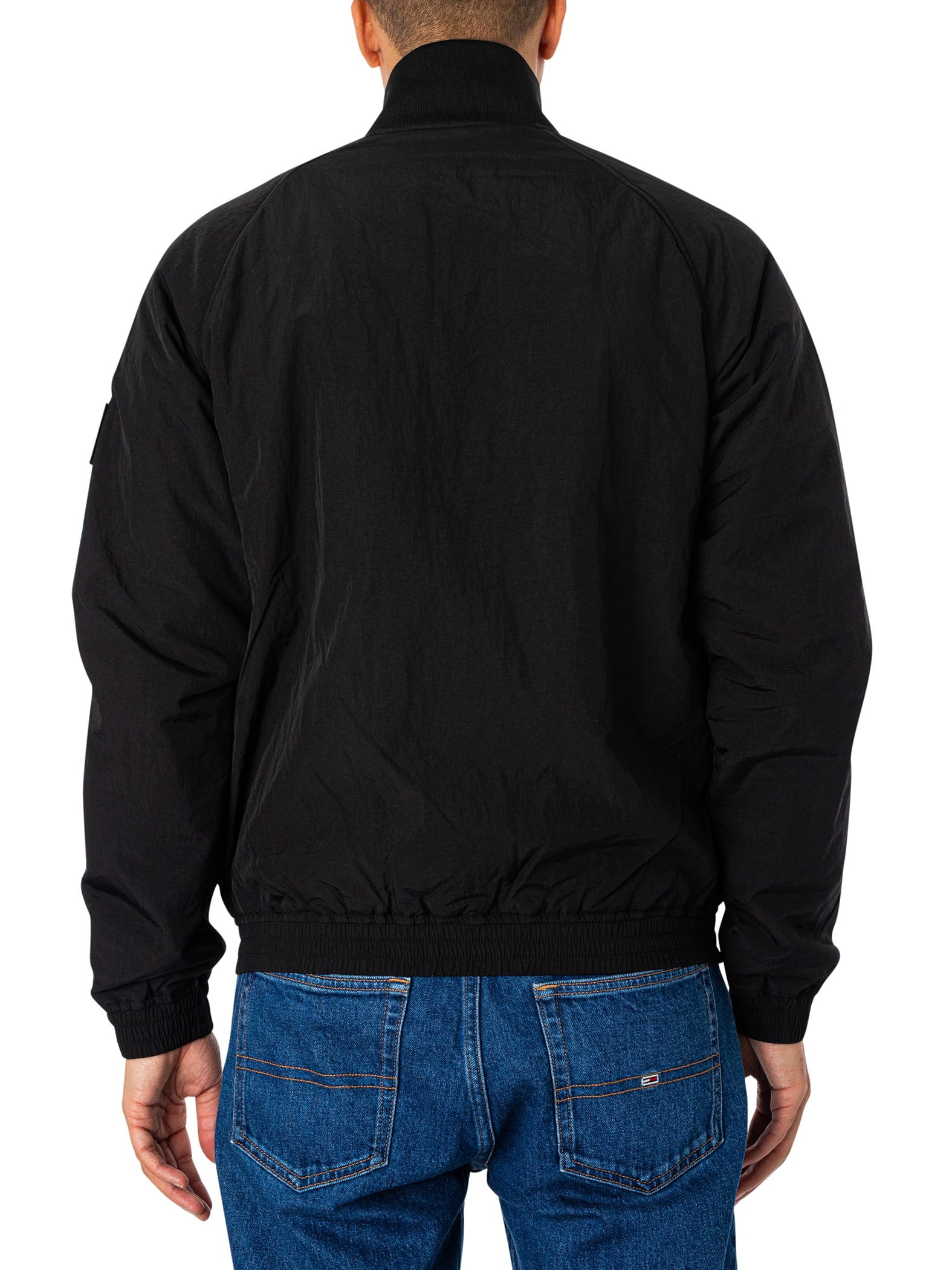 Calvin Klein Jeans Black Harrington Padded Jacket