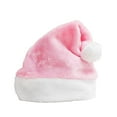 thumbnail image 2 of Hevirgo Plush Xmas Hat Soft Comfortable Vibrant Color Christmas Hat Festival Decor, 2 of 8