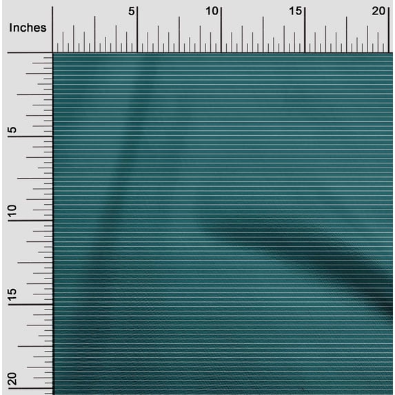 oneOone Georgette Viscose Fabric Horizontal Stripe Printed Fabric 1 Yard 42 Inch Wide