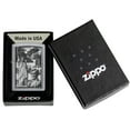 thumbnail image 7 of Zippo American Icon Design Street Chrome Pocket Lighter, 7 of 7