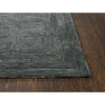 thumbnail image 4 of Alora Decor Emerson 5' x 8' Squares Dk. Grey/Gray/Rust/Blue Hand-Tufted Area Rug, 4 of 5