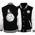 thumbnail image 4 of Ropa divertida de astronauta volando con globos como la luna para hombre, abrigos de gran tamaño de estilo hip hop, moda masculina, ropa masculina que combina con todo, jerséis, 4 of 4