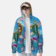 thumbnail image 2 of Balery Little Sea Turtles Sudadera ligera de manga larga con capucha y protección solar UPF 50+ para hombre y mujer, ideal para pesca y running-X-Large, 2 of 7