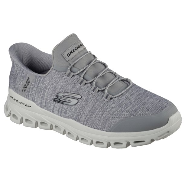 Zapatilla Skechers Glide-Step Zefyr Hands Free Gris Hombre 14W