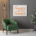 thumbnail image 3 of Scripture Walls Grace Upon Grace Cross Bible Verse Canvas Christian Wall Art Ready to Hang Unframed, 3 of 16