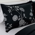 thumbnail image 3 of Elight Home  Iris Embroidery Plus 7 Piece Comforter Set - Queen, 3 of 7