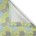 thumbnail image 6 of Ambesonne Ethnic Grommet Curtain, Pastel Folk Style Flower, 50" x 63", Apple Green Aqua Grey, 6 of 6