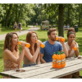 thumbnail image 5 of Crush Caffeine Free Orange Soda Pop, 16.9 fl oz, 6 Pack Bottles, 5 of 6