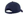 thumbnail image 3 of Port Authority Adult Unisex Regular Plain Cap Navy One Size Fits All, 3 of 3