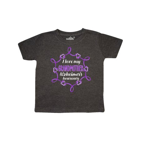 

Inktastic I Love My Grandmother Alzheimer s Awareness Gift Toddler Boy or Toddler Girl T-Shirt