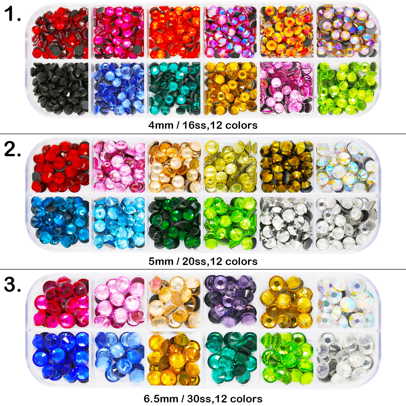 Worthofbest Bedazzler Kit with Rhinestones and Glue for Crafts