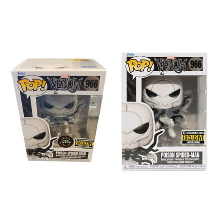 Funko Pop!-Poison Spider-Man Common &Amp; Chase Bundle #966 Exclusive
