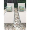 thumbnail image 4 of Ostrich Princeton Outdoor Chaise Lounge Pool Beach Patio Chair, Tan, 2 Pack, 4 of 5