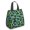 Football and Hexagon, variant on Football and Comictext Red Pattern Insulated Lunch Bag for Women Men, Large Portable Soft Cooler Tote, Thermal Food Storage Bag with Pearl Cotton, 8.66L, 8.75"x5.75"x9.5"