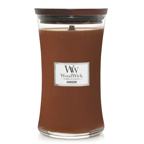 WoodWick Large Hourglass Candle, Humidor