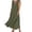 Army Green, variant on Ruimatai Women's V Neck Ruffle Cap Sleeve Pocket Loose Flowy Maxi Dresses for Women Daily Boho Casual Soft Breezy All-Day Relaxed Comfort Wear