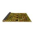 thumbnail image 2 of Ahgly Company Indoor Rectangle Solid Yellow Modern Area Rugs, 3' x 5', 2 of 4