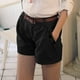 thumbnail image 1 of MKLEKYY Pantalones Cortos de Mezclilla para Mujer, Moda Femenina, Estilo Inglés Liso, Cintura Media, Informales, de Verano, 1 of 2