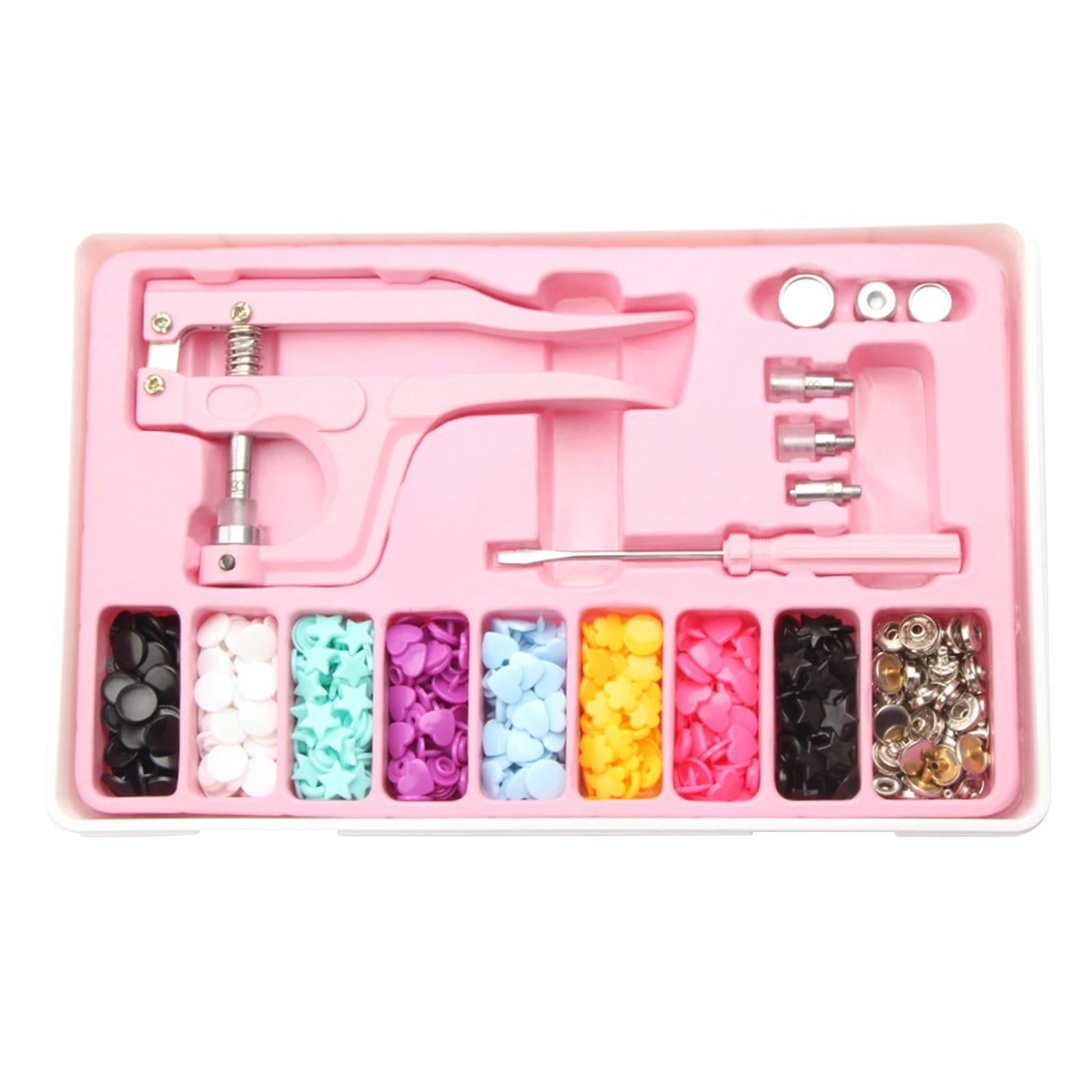 Snap Button Resin Snaps Metal Snaps with Fastener Pliers, Press Studs