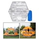 thumbnail image 5 of Colchoneta de lámina impermeable Sunnimix para dormir de aluminio plegable 208x222cm, 5 of 8
