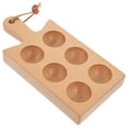thumbnail image 6 of AURARMLET Egg Tray Wood for Fridge Organization Breakfast Preparation 1Set 8.7X4.3X1.1In, 6 of 8