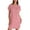Pink, variant on Ltctricy Women's T Shirt Dress Solid Color Short Sleeve Crew Neck Tunic Dress Summer Casual Mini Dresses with Pockets