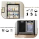 thumbnail image 5 of Cesto para Ropa Sucia con 4 Niveles de Almacenamiento Estante,Marco Metálico Cesta para Ropa Sucia con 2 Bolsa Colada de Tela Oxford Extraíble,Organizador para Lavandería, Dormitorio y Baño, 5 of 7
