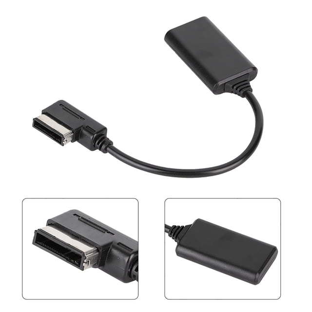 Car Radio Audio Adapter Cable, Car 5.0 AUX Music Interface Adapter Audio Cable Fits for AMI MMI MDI