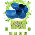 thumbnail image 4 of Ticikt Men and Women Work Shoes Non Chef Shoes Work Clogs for Restaurant Oil Kitchen Shoes,Color:Blue,Size:8, 4 of 9